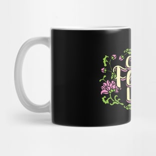 Crazy Flower Lady Mug